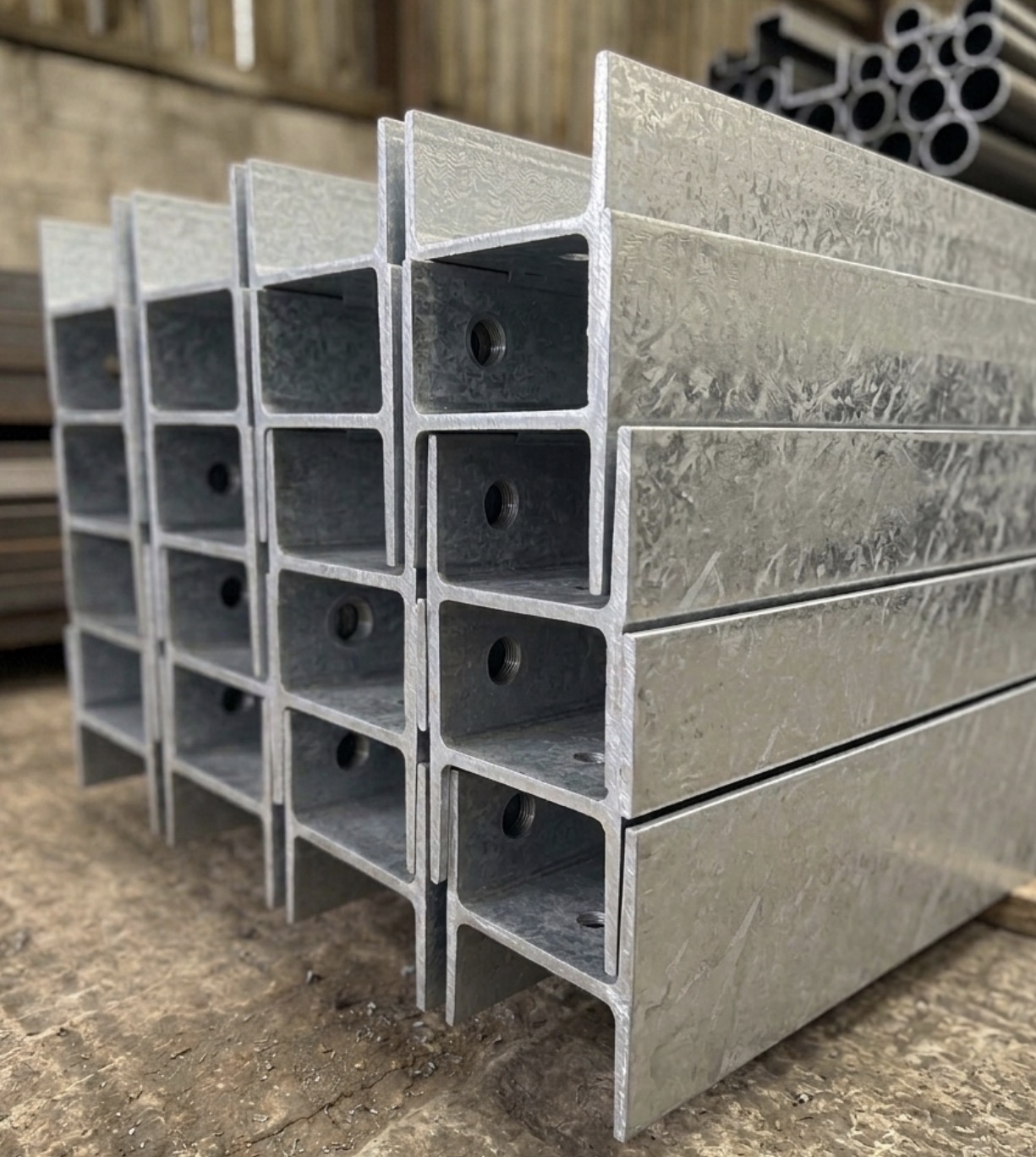 Galvanised Post